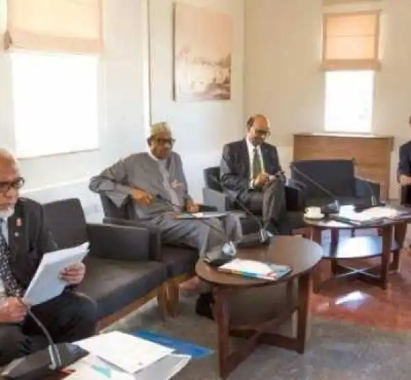Photos Of President Buhari At CHOGM Today!